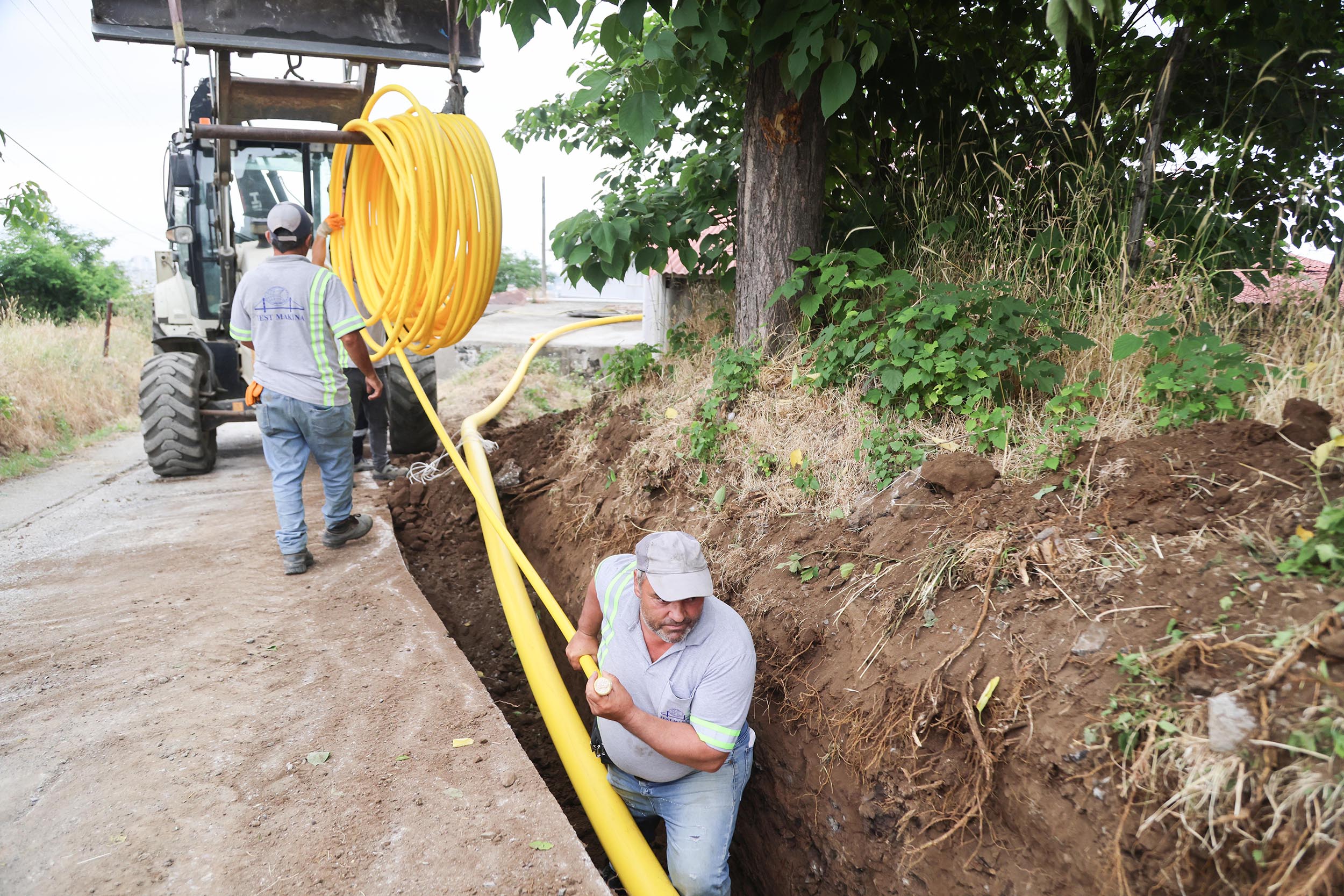 İbrahim Sandıkçı'dan peş peşe doğal gaz müjdeleri 