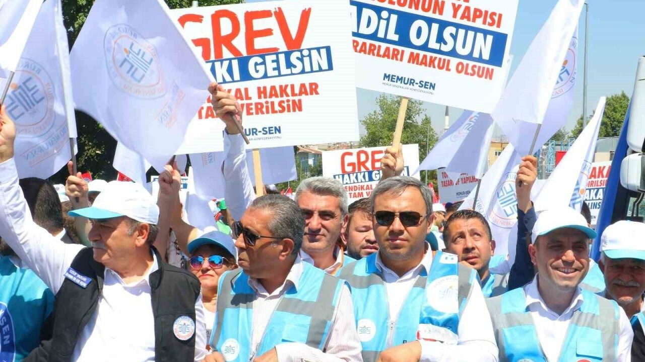 Samsun'da memurlar yarın iş bırakıyor