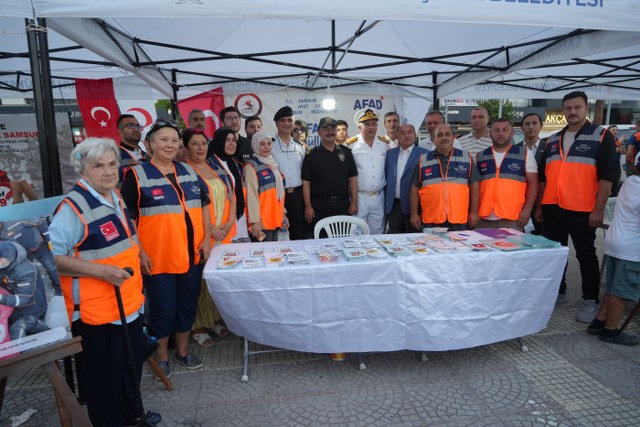 Samsun'da 17 Ağustos depremi programı