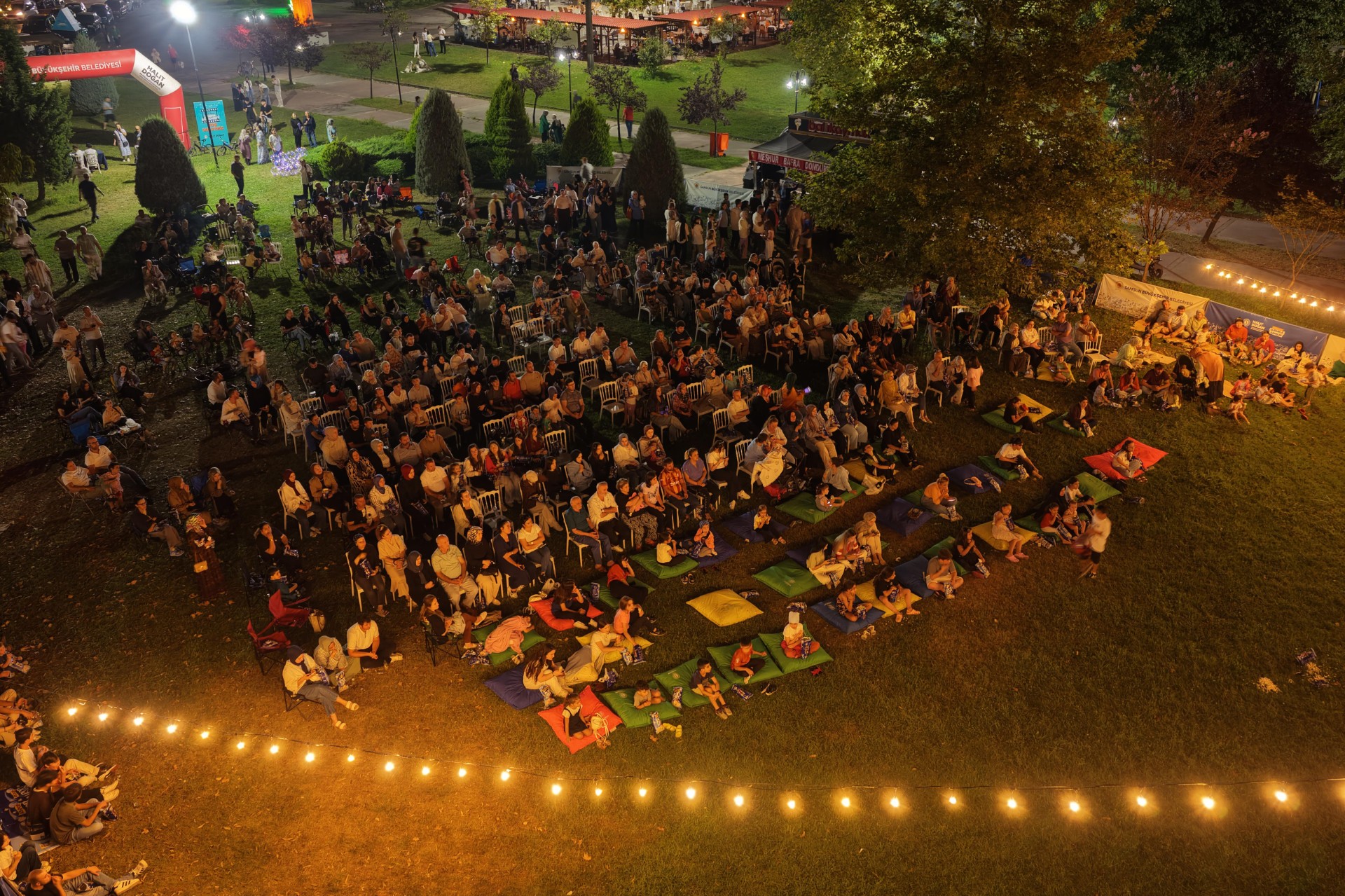 Samsun Büyükşehir'in sinema gecelerine yoğun ilgi