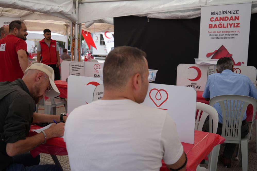 Samsun'da kan bağışları fidana dönüşüyor!