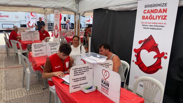 Samsun'da kan bağışı kampanyası başladı! Hedef 1919 kan bağışı