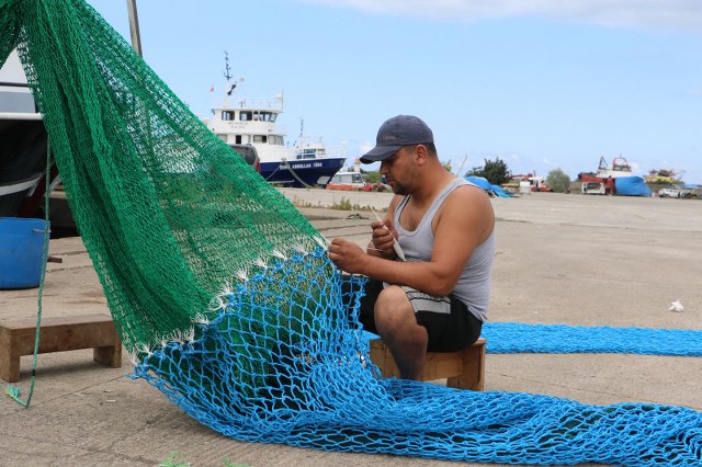 Samsun'da balıkçılar 1 Eylül'e hazırlanıyor