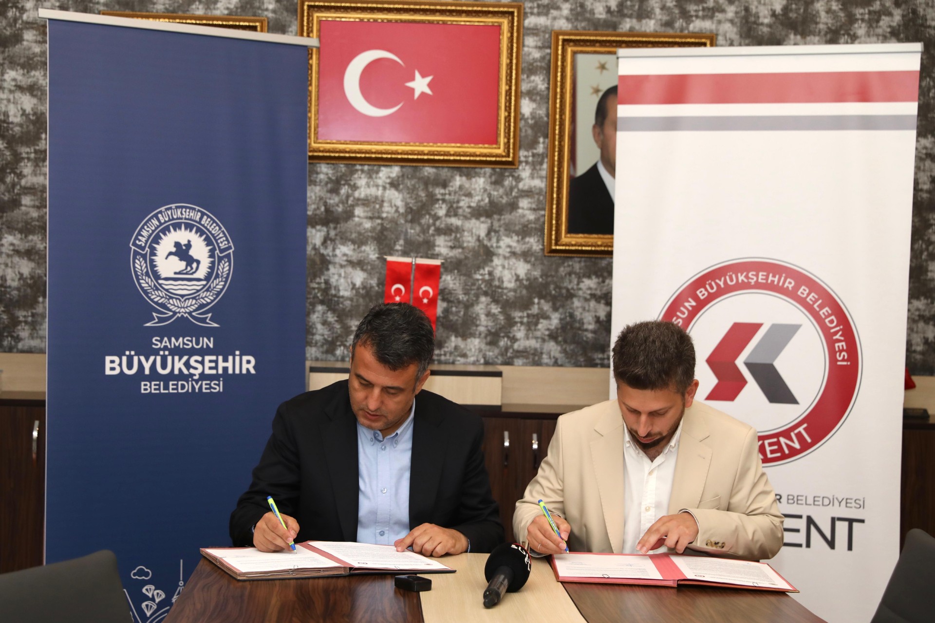 Samsun'da kentsel dönüşüm için ilk imza atıldı