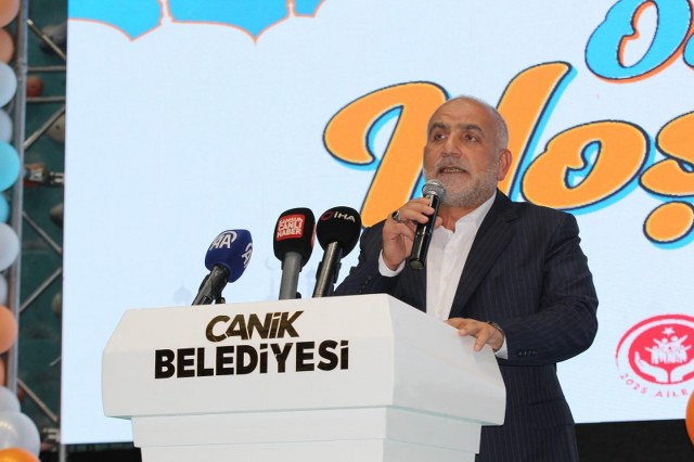 Samsun Canik'te camiye giden ödülü kaptı