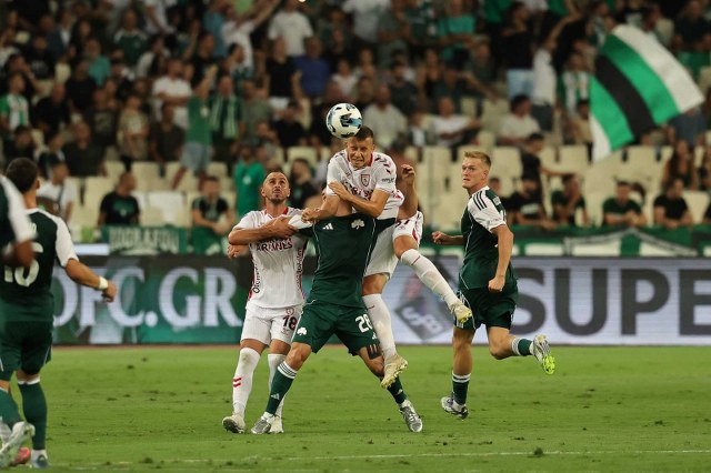 Samsunspor Panathinaikos'a kaybetti