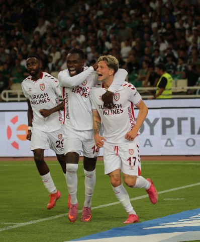 Samsunspor Panathinaikos'a kaybetti