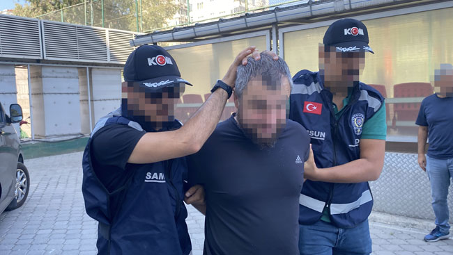 Demirözler Organize Suç Örgütü lideri Uğur Demiröz, Samsun'da