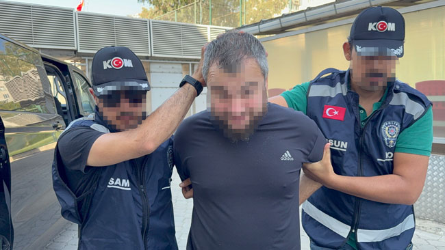 Demirözler Organize Suç Örgütü lideri Uğur Demiröz, Samsun'da tutuklandı