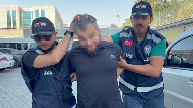 Demirözler Organize Suç Örgütü lideri Uğur Demiröz, Samsun'da tutuklandı