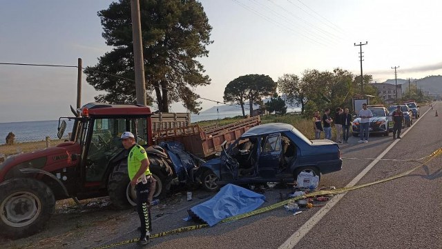 Samsun'a çalışmaya gelen adam, trafik kazasında hayatını kaybetti!