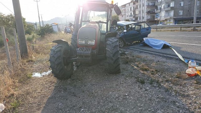 Samsun'a çalışmaya gelen adam, trafik kazasında hayatını kaybetti!