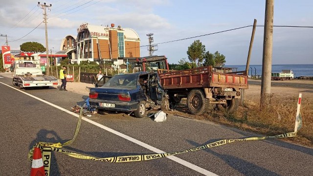Samsun'a çalışmaya gelen adam, trafik kazasında hayatını kaybetti!