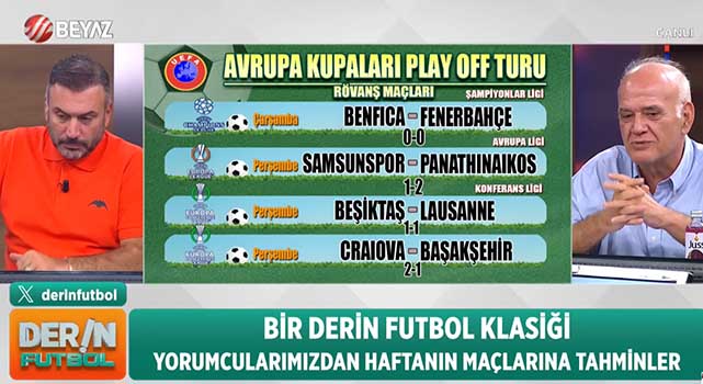 Derin Futbol'da Samsunspor – Panathinaikos tahmini! Samsunspor turu geçer mi? İşte tahminler