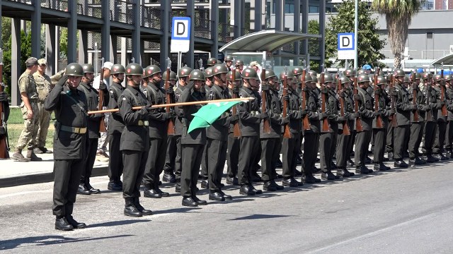 Samsun'da 30 Ağustos Zafer Bayramı provası yapıldı