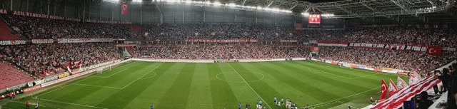 Samsunspor taraftarından dev pankart! Bizden korkun