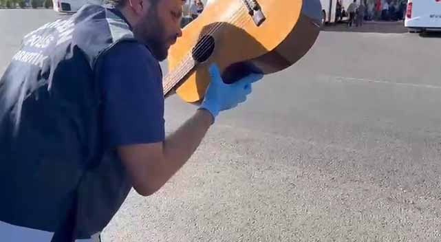 Samsun polisi yakaladı! Gitar kutusu ve cips paketi içinde uyuşturucu