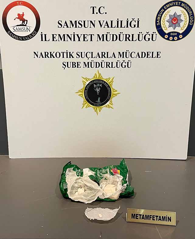 Samsun polisi yakaladı! Gitar kutusu ve cips paketi içinde uyuşturucu