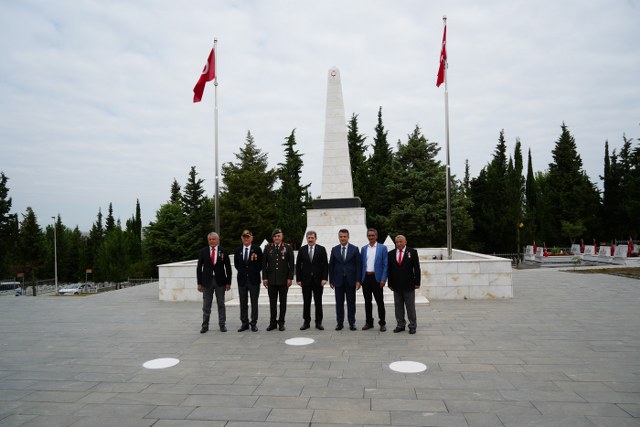 30 Ağustos Zafer Bayramı’nda şehitler unutulmadı