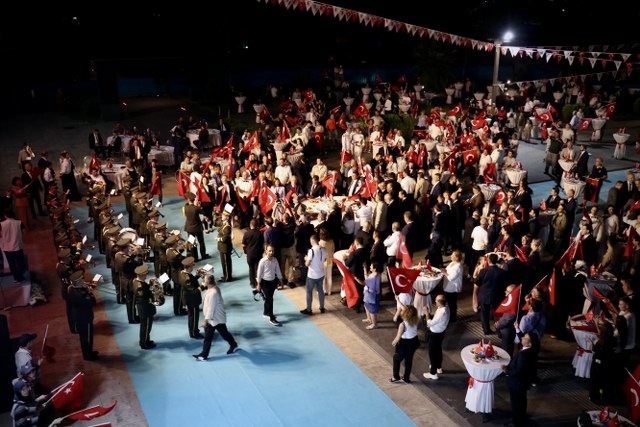 Samsun'da 30 Ağustos Zafer Bayramı resepsiyonu