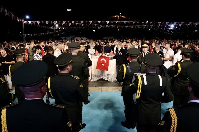 Samsun'da 30 Ağustos Zafer Bayramı resepsiyonu