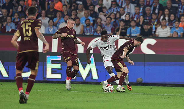 Samsunspor'da en fazla çalım atan oyuncu Musaba