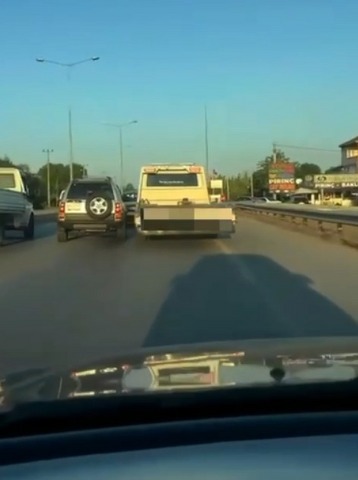 Samsun'da düğün konvoyunda tehlike saçtı, cezayı yedi