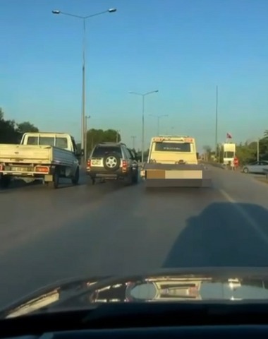 Samsun'da düğün konvoyunda tehlike saçtı, cezayı yedi