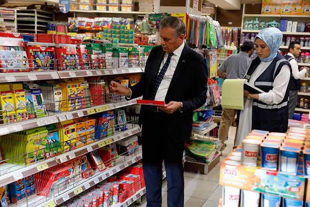 Samsun’da kırtasiye ve okul ürünlerinde denetim