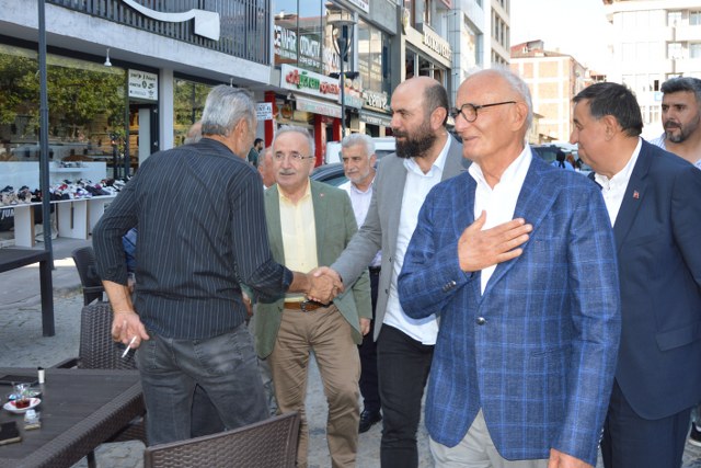 AK Parti Samsun Milletvekili Yılmaz'dan Havza'da saha çalışması