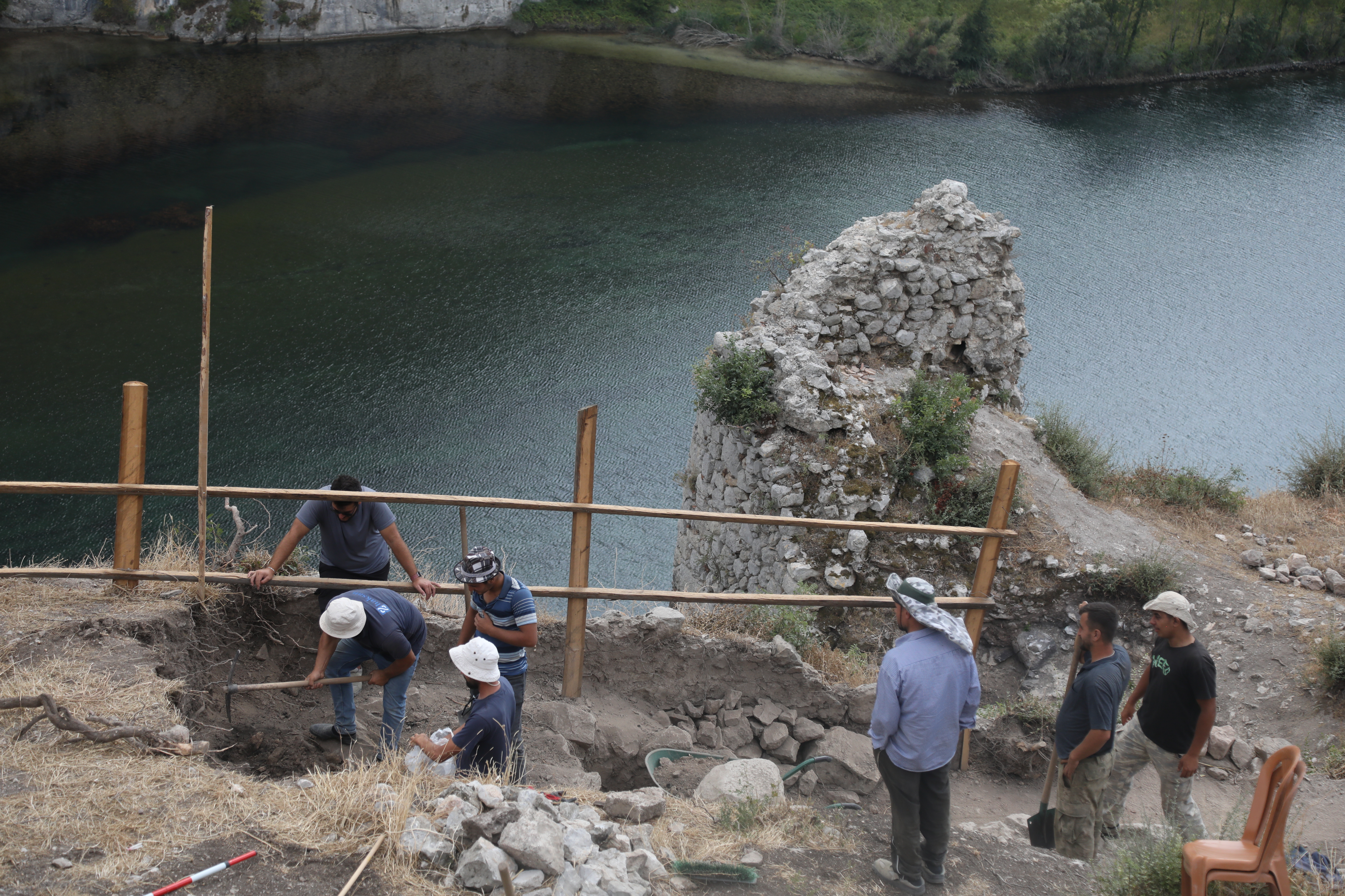 Samsun'da kazılarda tarihe ışık tutan yapılar ortaya çıktı