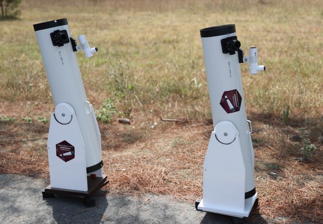 Samsun'da öğrenciler teleskop yaptı