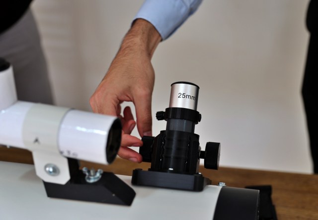 Samsun'da öğrenciler teleskop yaptı