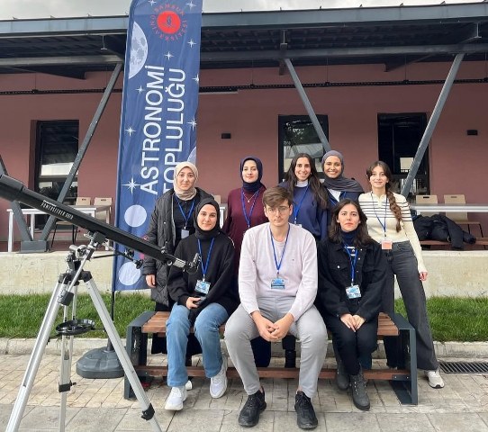 Samsun'da öğrenciler teleskop yaptı