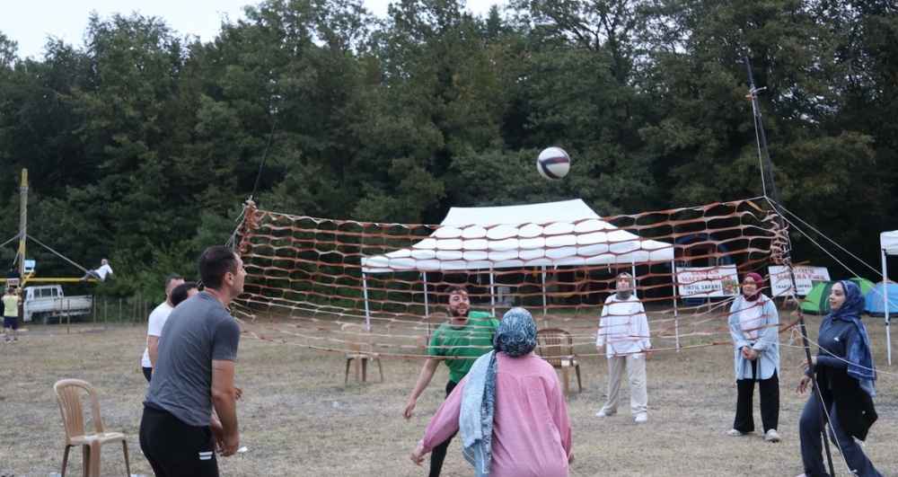 "Genç sağlıkçılar" Samsun'da festivalde eğlendi