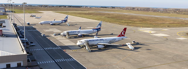 Samsun Çarşamba Havalimanı'nda 2025'te 1 Milyon 43 Bin Yolcu