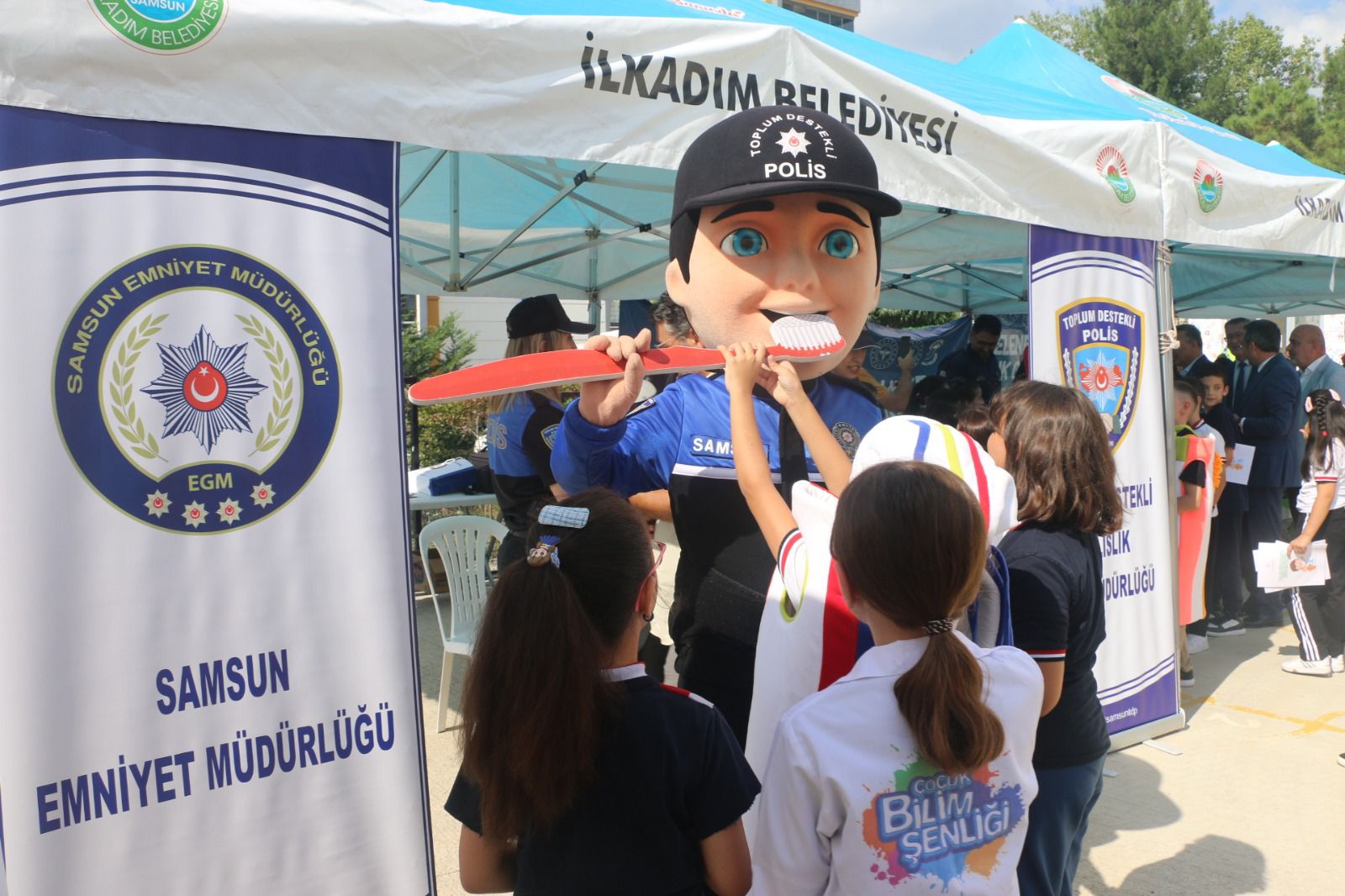 Samsun’da öğrencilere ve vatandaşlara güvenlik eğitimi