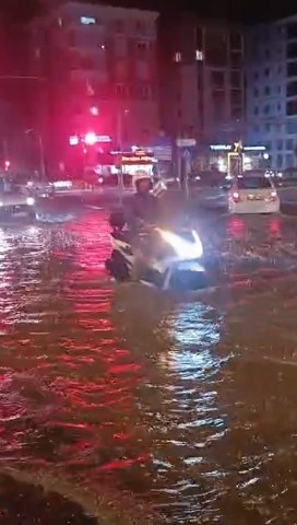 Samsun sular altında kaldı!