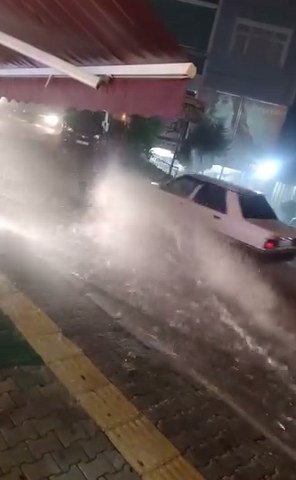 Samsun sular altında kaldı!