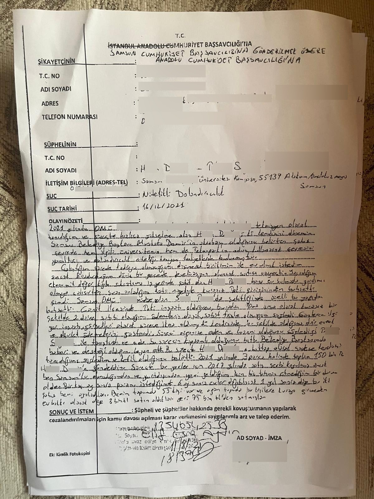 Gazete Gerçek gündeme getirmişti! Dönüşüm vurgununda 2 kişi hakkında dava açıldı