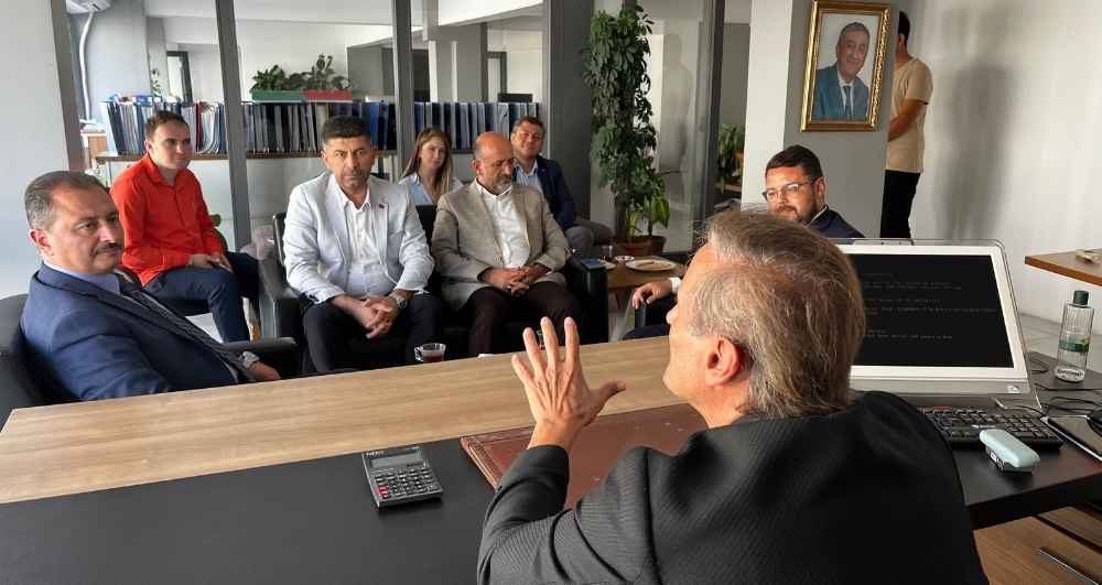 AK Parti'den Gerçek Medya’ya ziyaret