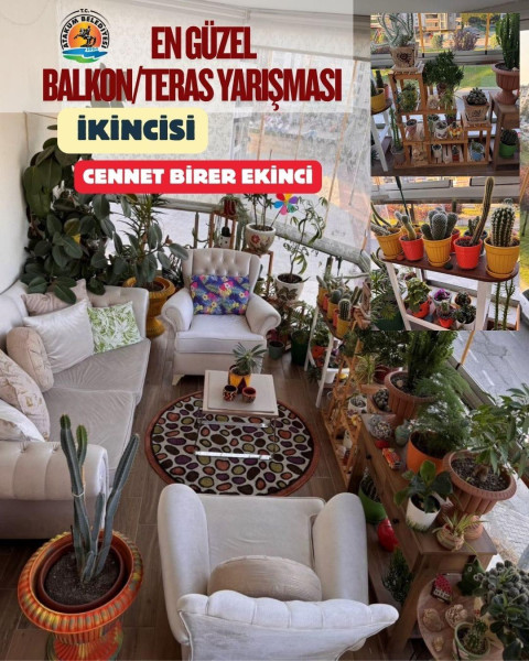 Atakum'un peyzaj şampiyonları açıklandı