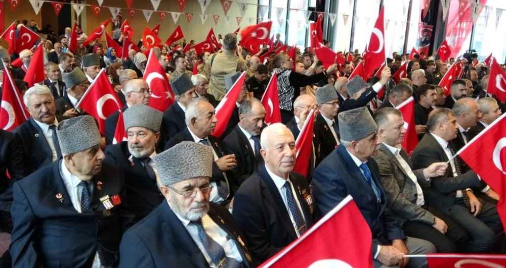 Samsun’da Gaziler Günü’nde korolu kutlama ve "Terörsüz Türkiye" mesajı