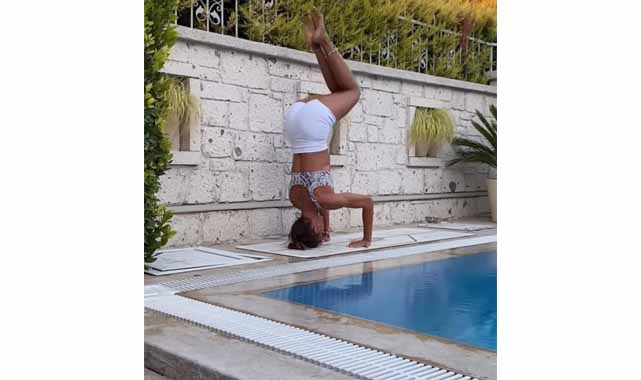 Eski oyuncu Zeynep Tokuş havuz başında kaza geçirdi