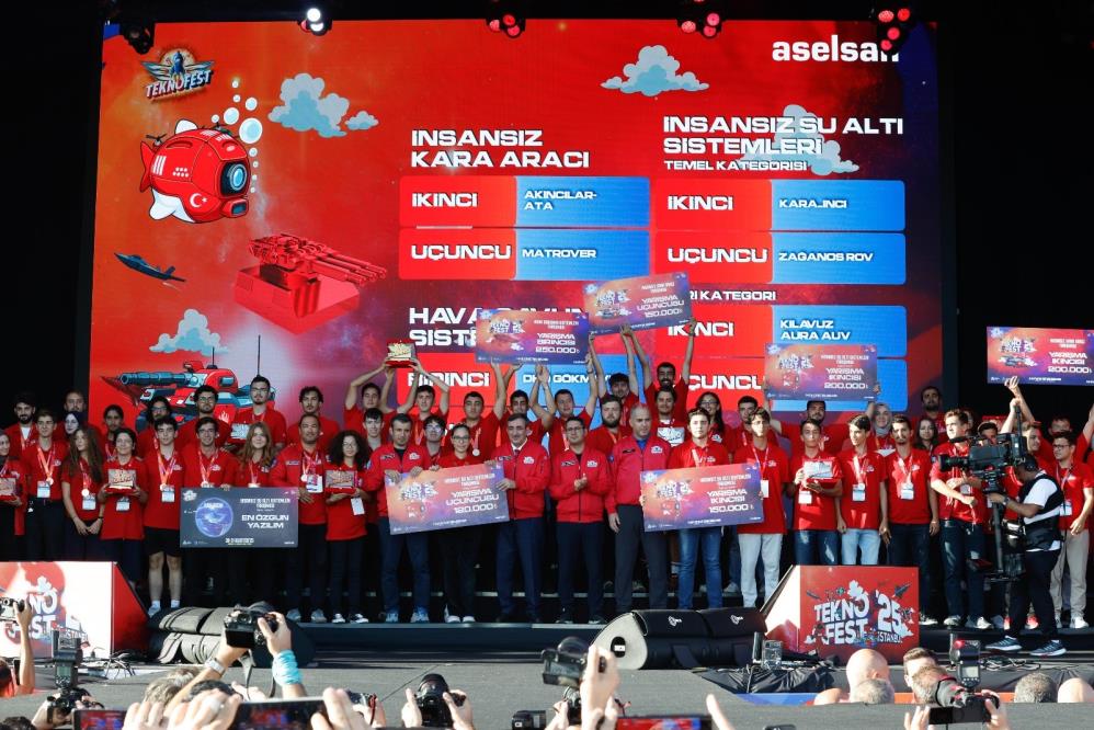 OMÜ, 8 başarıyla TEKNOFEST'te öne çıktı