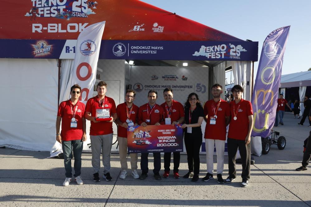 OMÜ, 8 başarıyla TEKNOFEST'te öne çıktı