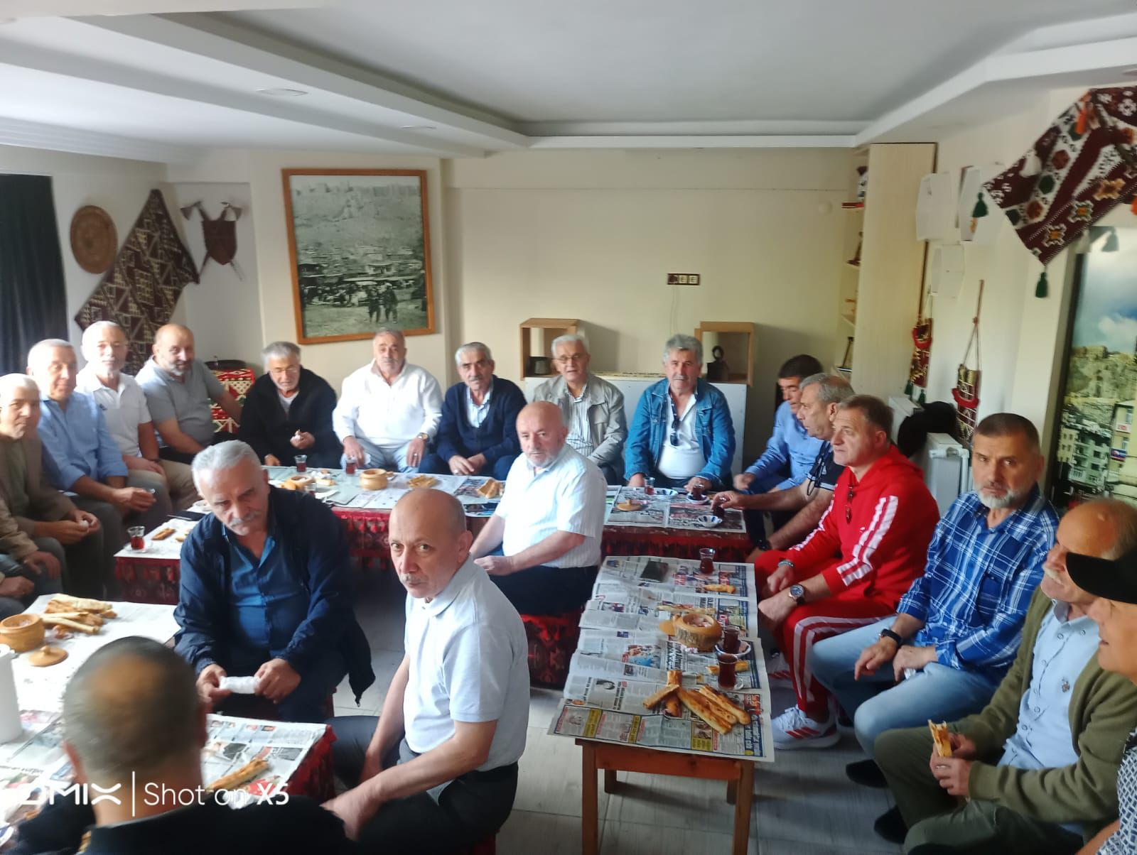 Samsun'da çocukluk arkadaşları 50 yıl sonra buluştu