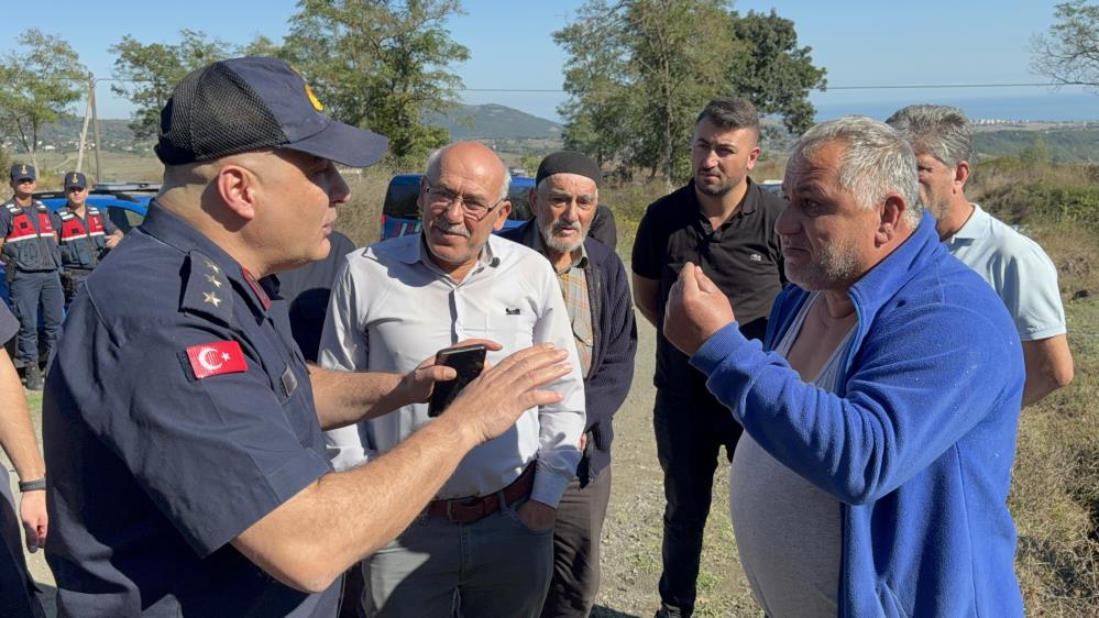 Samsun'da vatandaşlar iş makinesinin önünü kesti! Gerginlik yaşandı.. Güvenlik önlemi alındı