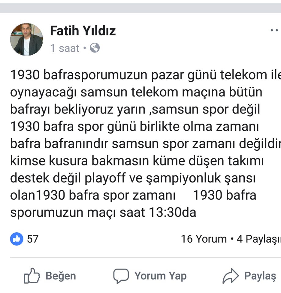 YAKIŞMADI BAŞKAN!