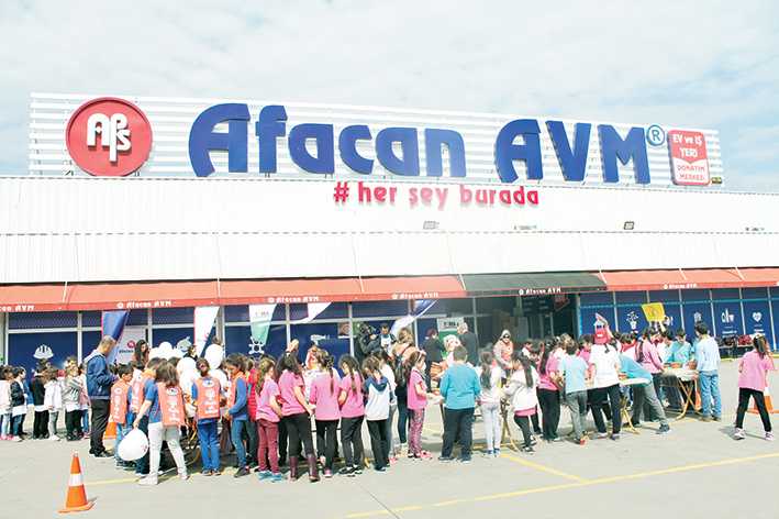 AFACAN AVM’DEN 1919 FİDAN PROJESİNE TAM DESTEK